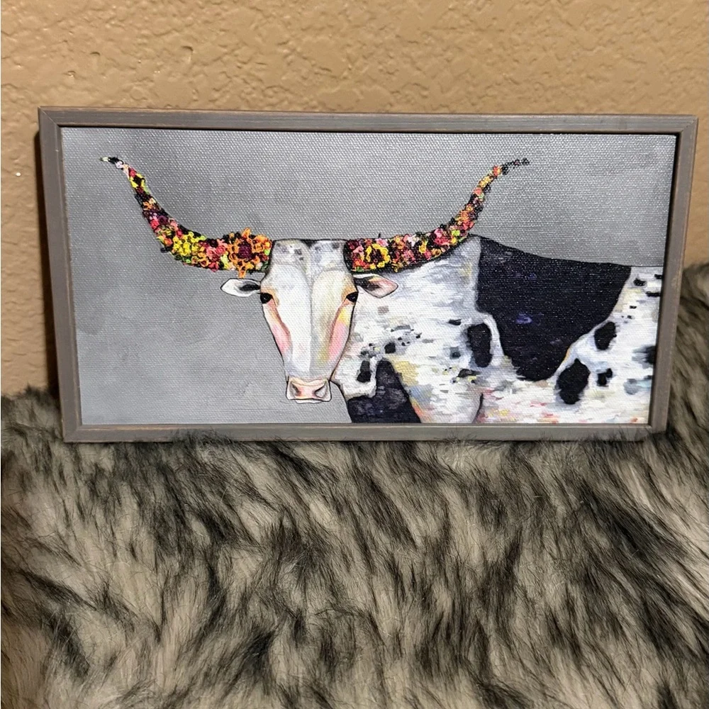 Rustic Natural Mini Framed Canvas - Picture 1 of 8